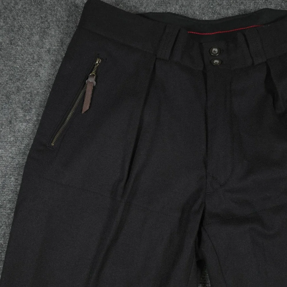 VTG Polo Ralph Lauren Trousers 34Rx31 Trousers Pleated 90s Fatigues Heavy Wool